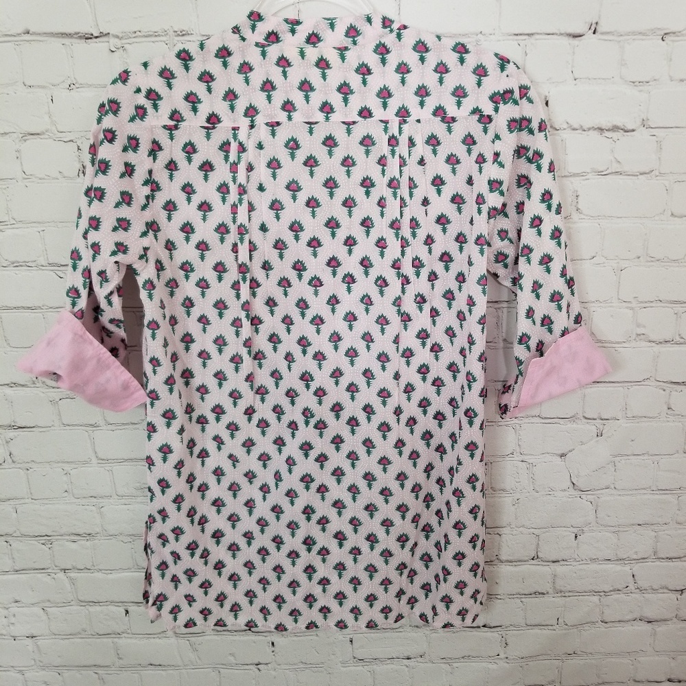 Roberta Roller Rabbit lightweight tunic top XS - Picture 2 of 8
